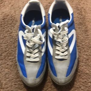 Men’s Blue Trenton sneakers w/nubuck trim